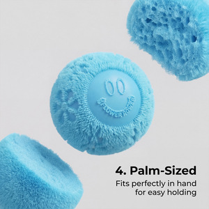 Pelota de peluche NeeDoh Flower Power al por mayor, juguetes divertidos y originales, juguetes de glucosa para aliviar la ansiedad, caja de regalo para fiestas, juguete de pelota de felpa sonriente - Product Image 6