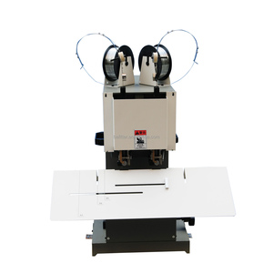 WS-602 Double-Head Saddle Stitcher and Flat Book <strong>Binding</strong> <strong>Machine</strong> with Wire Stitching <strong>Function</strong> <strong>Electric</strong> Power Source - Product Image 4
