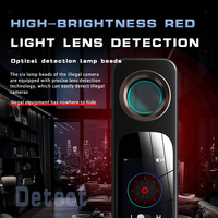 Detector de Cámaras F111 para Hoteles, Detector Infrarrojo Inalámbrico Anti-Espionaje, Anti-Rastreo GPS y Anti-Espionaje por Micrófonos Ocultos