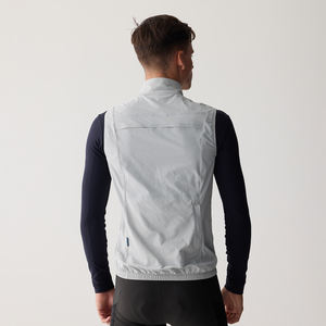 سترة مخصصة لركوب الدراجات مقاومة للرياح سترة رجالي مقاومة للماء لركوب الدراجات على الطريق بلا أكمام جيوب جيليه من الشركة المصنعة للبيع بالجملة - Product Image 6