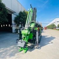 Nouvelle foreuse sur chenilles de 1200 m de profondeur avec moteur, boîte de vitesses et roulements, équipée d'un moteur diesel économe en carburant, portable pour l'agriculture