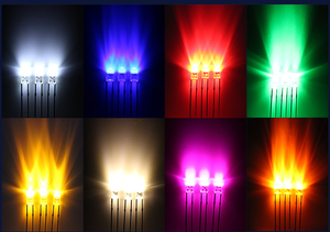 Độ sáng cao <span class=keywords><strong>8mm</strong></span> 5mm 3mm Trắng Đỏ Xanh xanh vàng khuếch tán dẫn Diode - Product Image 6