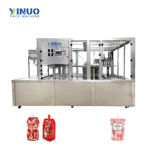 Fabriek Bestseller Ketchup Automatische Vloeibare Verpakkingsmachine Kleine Zak Honing Verpakkingsmachine Doy Pouch Verpakkingsmachine