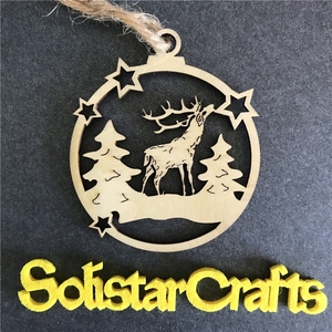 Décorations de <span class=keywords><strong>Noël</strong></span> en bois découpées au laser, flocons de neige en bois non finis, pendentifs en bois, ornements pour <span class=keywords><strong>Noël</strong></span> <span class=keywords><strong>2023</strong></span> <span class=keywords><strong>2024</strong></span> - Product Image 5