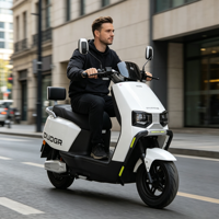 Moto électrique haute performance avec batterie au plomb-acide 72V 20Ah, moteur 1000W, pour adultes