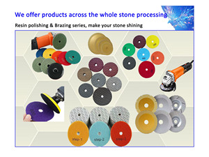 Disques de polissage <span class=keywords><strong>diamant</strong></span>és pour comptoirs et sols, 4 pouces, épaisseur 4 mm, usage humide, pour pierre, marbre, granit, quartz, terrazzo, béton, qualité OEM Fine - Product Image 4