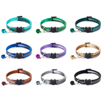 Tête de chat boucle de sécurité collier de cou de chat boucle réglable bande réfléchissante collier de chien