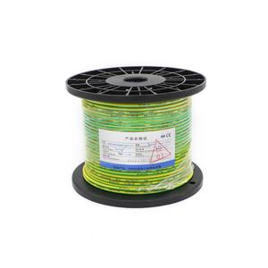 Câble de terre PNTECH 10 mm en cuivre sans oxygène jaune-vert BVR H07V-R avec gaine en PVC pour centrale électrique système photovoltaïque - Product Image 5