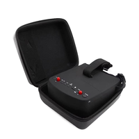 Lunettes FPV LS-800D 5.8G 40CH avec écran LCD HD 5 pouces 16:9, DVR, casque, récepteur double antenne, lunettes VR RC