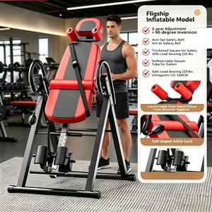 Table d'inversion gonflable réglable pour le soutien <span class=keywords><strong>lombaire</strong></span> et la rééducation des mains, pour le soulagement des douleurs dorsales, usage domestique et fitness - Product Image 1