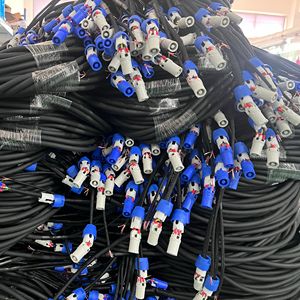 2m Powercon XLR Power <span class=keywords><strong>DMX</strong></span> Kombikabel für Scheinwerfer PVC-Lampenkörper DMX512-Steuerungsmodus - Product Image 6