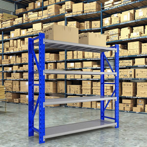 מחסן מתכת תעשייתי רב-תוגן מחסן מתכת בעל 5-אור חובה מדפים ברגים לאחסון 5-שכבתי - Product Image 1