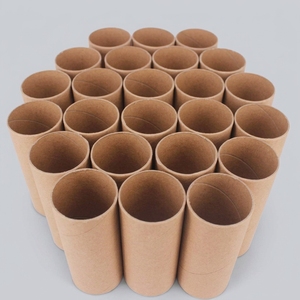 HMC Craft <b>Paper</b> Tubes Kraft White Uncoated Recyclable for Gift Craft Use - Product Image 3