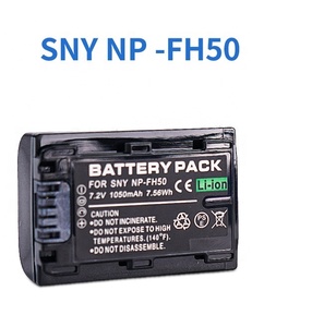 Batterie pour appareil photo Batterie NP-FH50 pour Sony <span class=keywords><strong>CyberShot</strong></span> DSC-HX1 DSC-HX100V DSC-HX200V HDR-TG5V 7.2V 1050mAh 7.56WH - Product Image 4