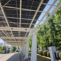 Système de montage photovoltaïque résidentiel en aluminium étanche pour carport