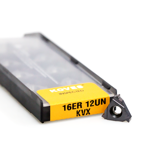 Carbide chủ đề Cutter koves bên ngoài chuyển công cụ Carbide chèn 16ER 12un KVX cho cắt kim loại - Product Image 1