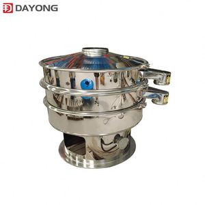 Tamiseur vibrant circulaire ultrasonique en acier inoxydable pour tamisage rotatif de poudres, produits chimiques et farine industrielle - Product Image 1