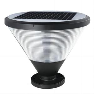 Thiết kế mới dễ dàng cài đặt không dây ngoài trời năng lượng mặt trời bài Đèn không thấm nước nhập Đèn Led cảnh quan vườn trụ cột chiếu sáng - Product Image 3