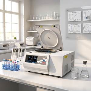 Centrifugeuse de table réfrigérée M16R avec écran LCD couleur de 7 pouces, haute vitesse 16000 tr/min, grand volume, centrifugeuse haute vitesse - Product Image 4