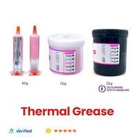 Pâte thermique HY236 6W/mK pour CPU, GPU, ASIC Miner, 80g, 1kg, 2kg, graisse conductrice de chaleur en silicone