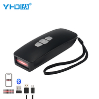 YHDAA nouveauté portable Mini balayage automatique 1D QRcode CCD Bluetooth lecteur de codes-barres prise en charge Windows Android iOS