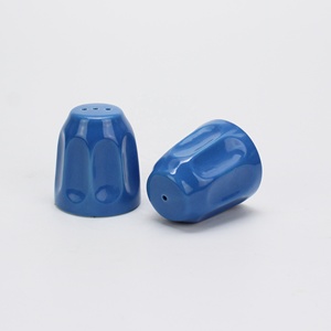 Gốm cổ điển nhà bếp muối và hạt tiêu Shaker <span class=keywords><strong>Set</strong></span> dễ thương mới lạ Holders cho gia vị và thực phẩm số lượng lớn hộp đóng gói Bảng trang trí nội thất - Product Image 6