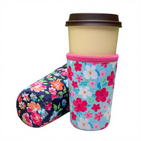 Porte-gobelet isotherme personnalisé de 530 ml pour café glacé, manchon de protection pour gobelet, porte-gobelet de voyage, refroidisseur de bière B2B, housse de poignée
