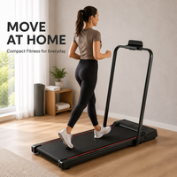 Tapis de course intelligent compact pour la maison avec écran LED, électrique, silencieux et pliable, idéal pour la marche et la course