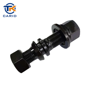 Nouvelle Vente Directe Usine <span class=keywords><strong>OUKA</strong></span> BPW10.9 Vis de Roue en Acier Rapide de Qualité Supérieure Vis de Pneu OE 0980623220 M22*1.5/M22*2.0*112mm - Product Image 1