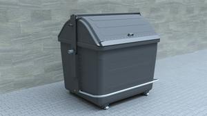 Contenedor de Basura con Pedal de Carga Lateral de 3200 Litros - Product Image 2