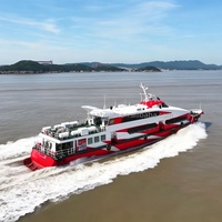 Grandsea Uzunluğu 163ft Alüminyum Hızlı Pervaneli 270 Kişilik Okyanus Yolcu Gemisi Yolcu Teknesi Üreticisi Çin