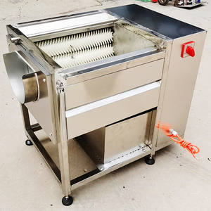 Größe einstellbare Maniok-Wasch- und -Schälmaschine Wurzel-, Gemüse-, Obst-Schälmaschine - Product Image 5