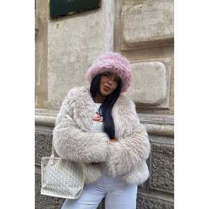 <b>Purple</b> Plush Ivy <b>Hat</b> - Product Image 1