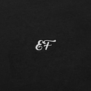 T-shirt HAYME élégant, 250 g/m², 95 % coton, 5 % élasthanne, coupe classique, broderie, bordures de manches, impression numérique, motif lettres, jersey - Product Image 4