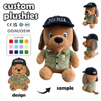 Fabricant de jouets en peluche personnalisés, animaux en peluche, conception de mascotte lémur avec logo personnalisé, vêtements, ODM, OEM, jouets en peluche personnalisés, poupées