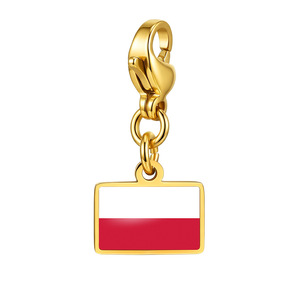 Italian Charm <strong>Bracelet</strong> Wholesale 2026 World <strong>Matches</strong> Golden Custom Country Flag Charm Stainless Steel DIY <strong>Bracelet</strong> for Women Men Fashion Chain Link - Product Image 4