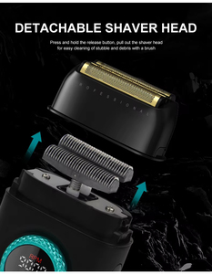 <span class=keywords><strong>Afeitadora</strong></span> Eléctrica VGR V-377, <span class=keywords><strong>9000</strong></span> RPM, Recortadora Facial Profesional de Alta Velocidad, Maquinilla de Afeitar Eléctrica para Hombre, Recortadora de Barba, Kit de Cuidado Personal - Product Image 5