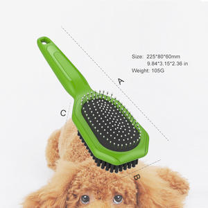 Brosse de toilettage à poils et épingles 2 en 1 bon marché pour chiens et chats - Product Image 6