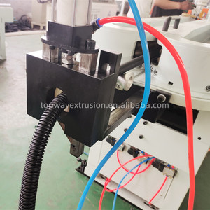 PVC PE điện vỏ bọc ống sóng máy làm nhự<span class=keywords><strong>a</strong></span> cống ống máy đùn - Product Image 4