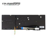 Clavier d'ordinateur portable en plastique rétroéclairé UX390 SP pour ZenBook 3 UX390U/UX390UA/UX390UAK Bleu foncé Garantie de 180 jours