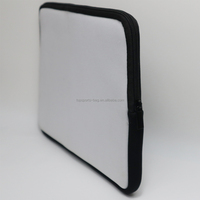 Housse d'ordinateur portable en néoprène personnalisée 15 pouces, étui de protection zippé pour ordinateur portable, housse rembourrée souple pour ordinateur