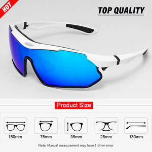 커스텀 로고 프리미엄 스포츠 선글라스 편광 자전거 사이클링 자전거 안경 김서림 방지 광변색 러닝 낚시 안전 안경 - Product Image 3