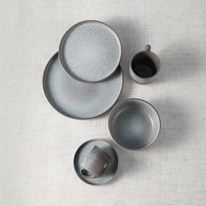 Juego de <span class=keywords><strong>Vajilla</strong></span> de Porcelana de Gran Capacidad con Diseño Escénico, Tazas de Café Duraderas, Caja de Regalo - <span class=keywords><strong>Vajilla</strong></span> Premium - Product Image 2