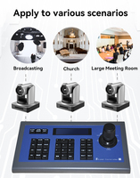 Anywii-controlador inalámbrico para videoconferencia, sistema de videoconferencia con joystick, NDI, SDI, IP, POE, ptz, 20X