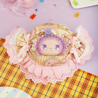 Vente en gros LovelyEmma Figurine en vinyle PVC à thème animalier, Série Candy House Designer, Boîtes mystères, Boîte surprise, Jouet artistique, Échelle 1/12