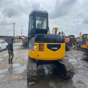 Komatsu รถขุด PC78US PC55 7Ton Komatsu รถขุดดินขนาดเล็กไฮดรอลิก PC78รถแบคโฮ - Product Image 3