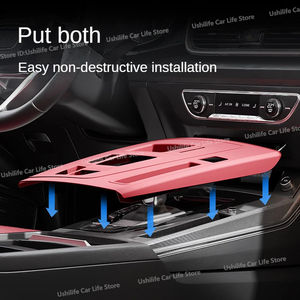 Cubierta de Reposabrazos para Consola Central de Automóvil, Panel de Cuero para Palanca de Cambios, para Audi Q5 SQ5 FY Sportback 2023 2024 - Product Image 4