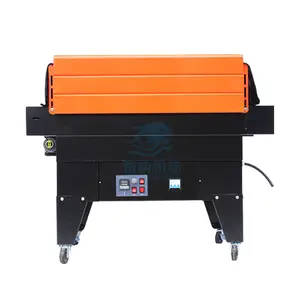 China FUYI Small plastic bottle pvc heat thermal shrink machine Film tunnel sleeve labelling wrapping packing machine