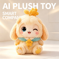 Peluche intelligente IA Sunny, sensible au toucher, lecteur de musique, animal en peluche intelligent pour enfants, compagnon de jeu dynamique