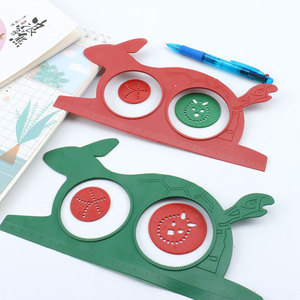 Tablero de dibujo Tortoise And Hare, regla educativa de plástico de 23 cm para niños de 3 a 6 años - Product Image 2